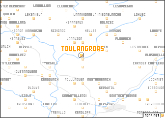 map of Toul an Groas