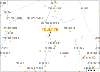 map of Toulaye