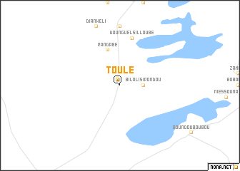 map of Toulé