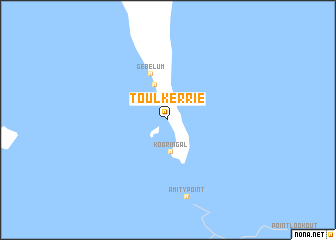map of Toulkerrie