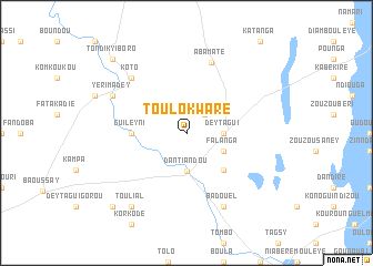 map of Toulo Kwaré