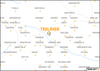 map of Toulougo