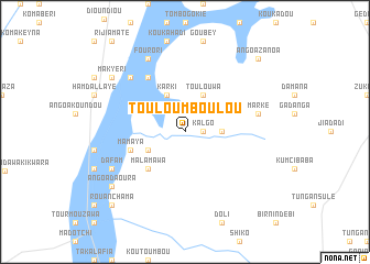 map of Touloumboulou