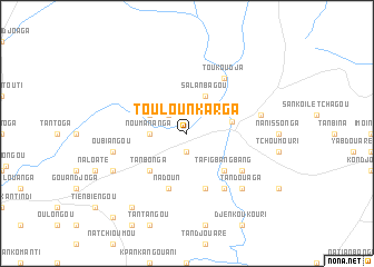 map of Toulounkarga