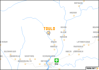 map of Toulo