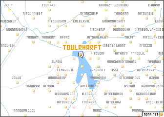 map of Toulrharft