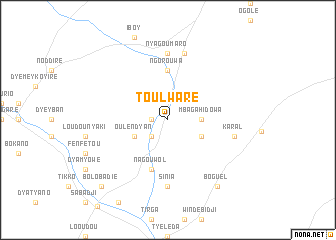 map of Toulwaré