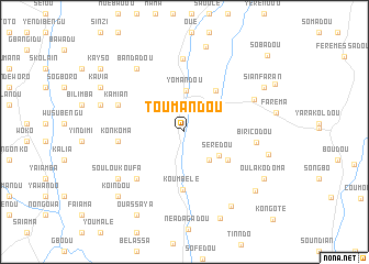 map of Toumandou