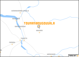 map of Toumani Bougoudala