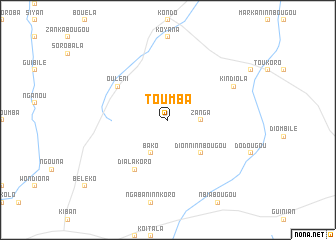 map of Toumba