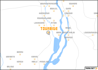 map of Toumbide