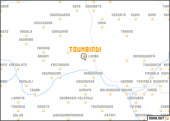 map of Toumbindi