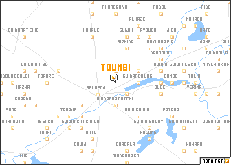 map of Toumbi