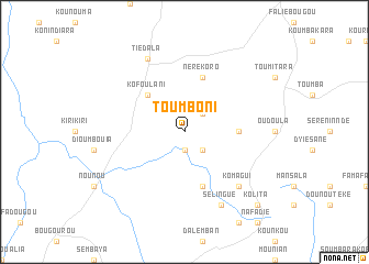 map of Toumboni