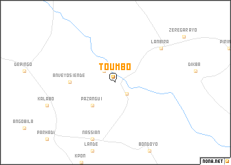 map of Toumbo