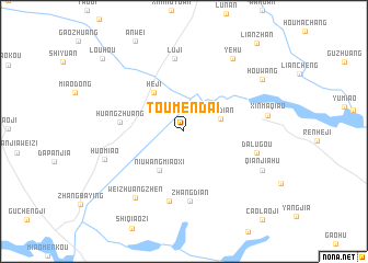 map of Toumendai