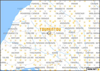 map of Tou-men-t\