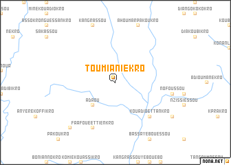 map of Toumianiékro