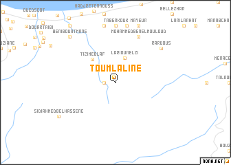 map of Toumlaline