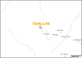 map of Toumliline