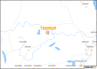 map of Toumour