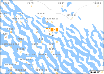 map of Toumo