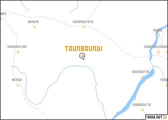 map of Tounboundi