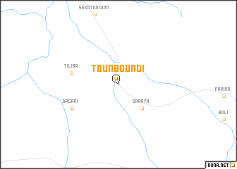 map of Tounboundi