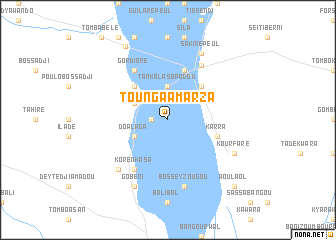 map of Tounga Amarza