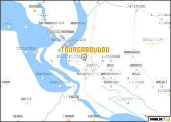 map of Tounga Aoudou