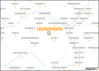 map of Toungakoura