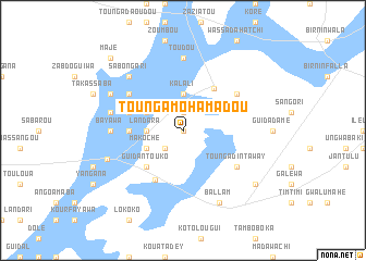 map of Tounga Mohamadou