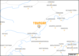 map of Toungar