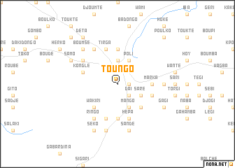 map of Toungo