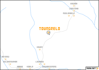 map of Toungrélo
