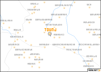 map of Tounj