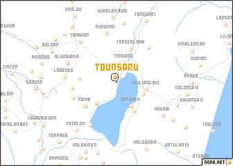 map of Tounsaru