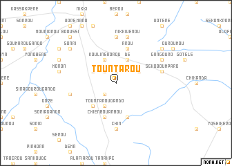 map of Tountarou