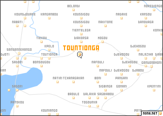 map of Tountionga
