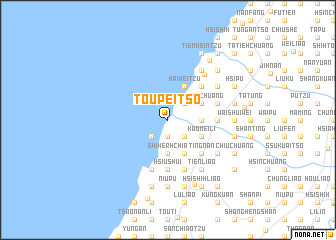 map of T\