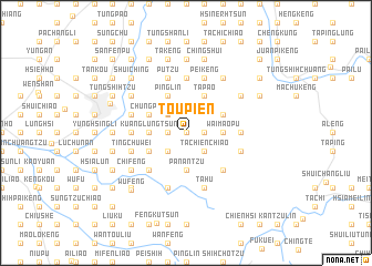 map of T\