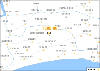 map of Touqiao