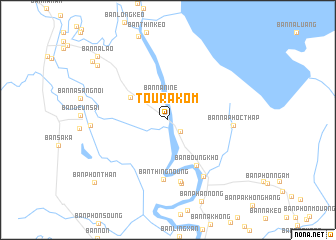 map of Tourakom