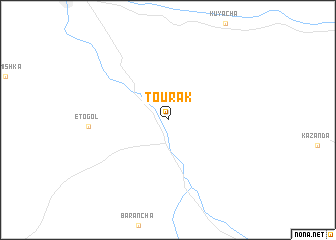 map of Tourak