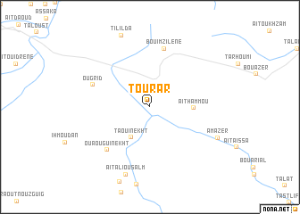 map of Tourar