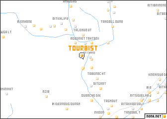 map of Tourbist