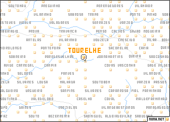 map of Tourelhe