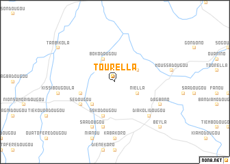 map of Tourella