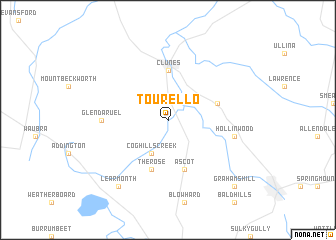 map of Tourello