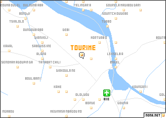 map of Tourimé